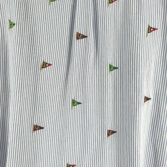 Ralph Lauren Polo Shirt XL Short Sleeve Nautical Flag Embroidered Knit TP-3733 - Picture 5 of 8